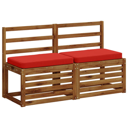 vidaXL 1-Piece Bench Cushion VUGHT 100% Polyester Red 60 x 40 x 5 cm