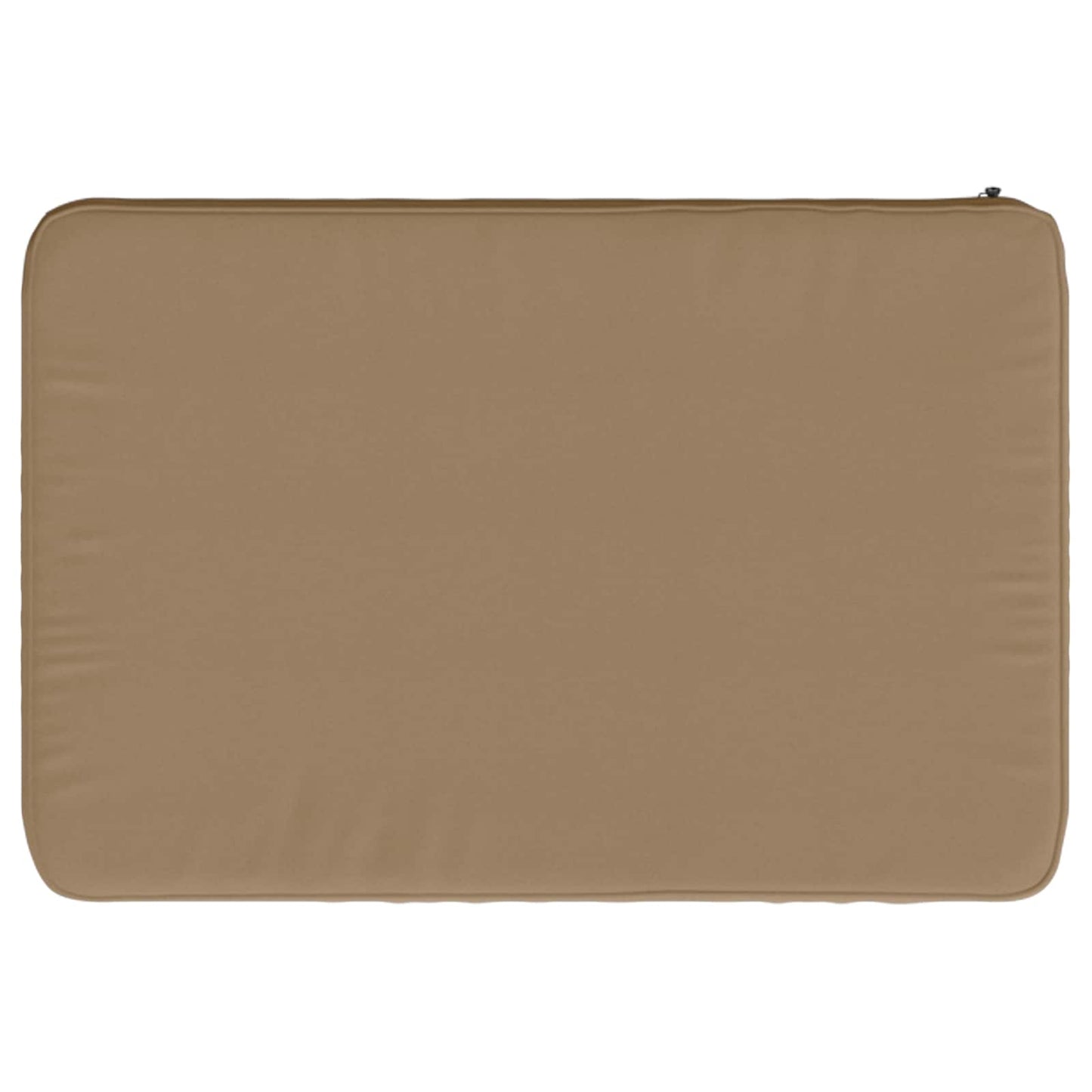 vidaXL 1-Piece Bench Cushion VUGHT 100% Polyester Taupe 60 x 40 x 5 cm