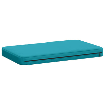 vidaXL 1-Piece Bench Cushion VUGHT 100% Polyester Turquoise