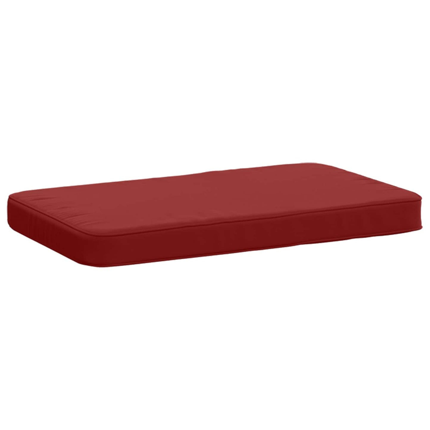 vidaXL 1-Piece Bench Cushion VUGHT 100% Polyester Wine Red