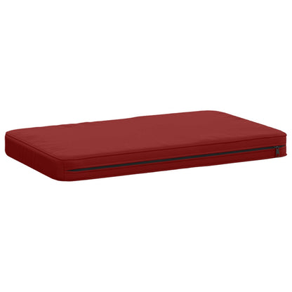 vidaXL 1-Piece Bench Cushion VUGHT 100% Polyester Wine Red