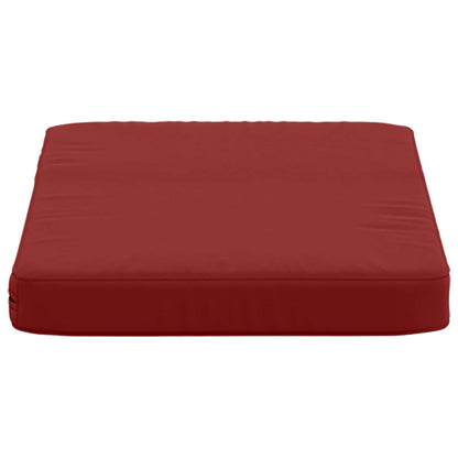 vidaXL 1-Piece Bench Cushion VUGHT 100% Polyester Wine Red