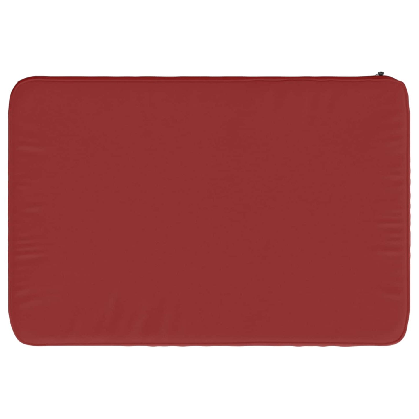 vidaXL 1-Piece Bench Cushion VUGHT 100% Polyester Wine Red