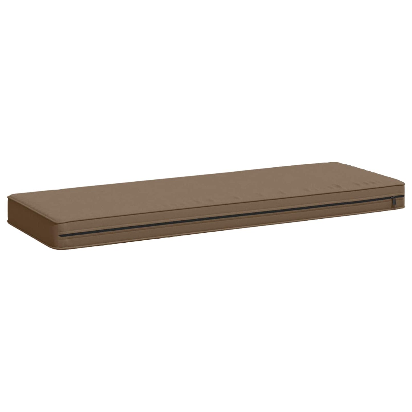 vidaXL 1-Piece Bench Cushion VUGHT 100% Polyester Taupe 80 x 40 x 5 cm
