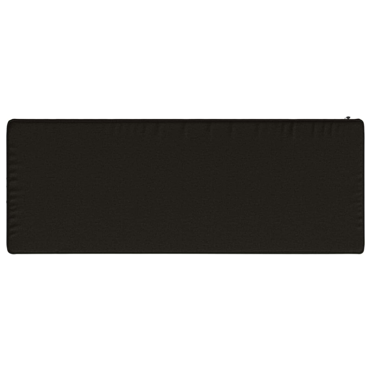 vidaXL 1-Piece Bench Cushion VUGHT 100% Polyester Black 80 x 40 x 5 cm