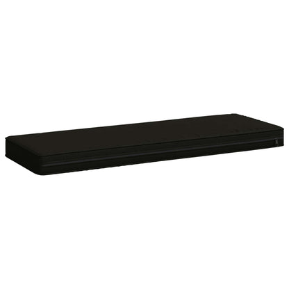 vidaXL 2-Piece Bench Cushions VUGHT 2 pcs 100% Polyester Black