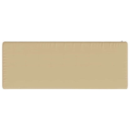 vidaXL 2-Piece Bench Cushions VUGHT 2 pcs 100% Polyester Beige