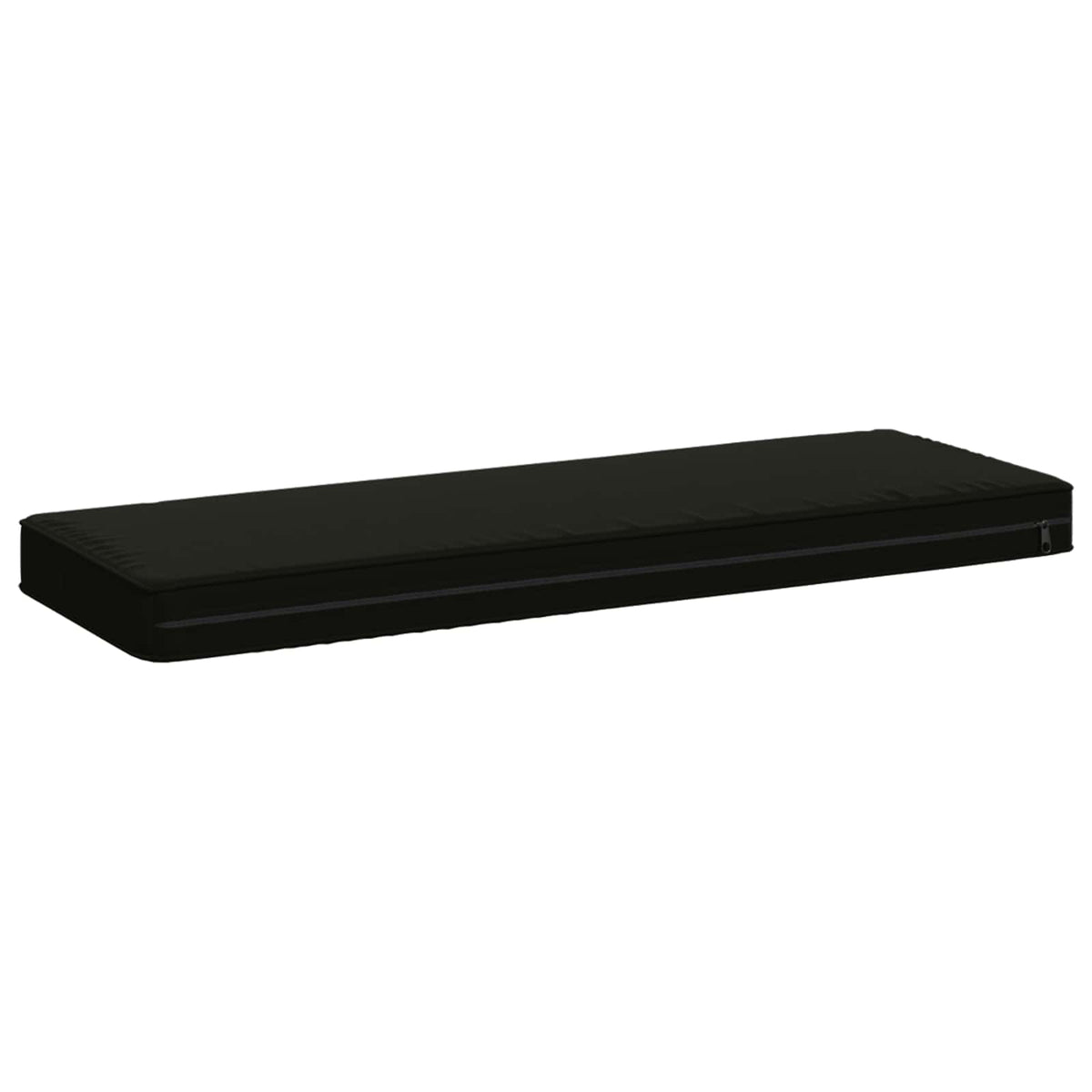 vidaXL 1-Piece Bench Cushion VUGHT 100% Polyester Black 80 x 40 x 5 cm
