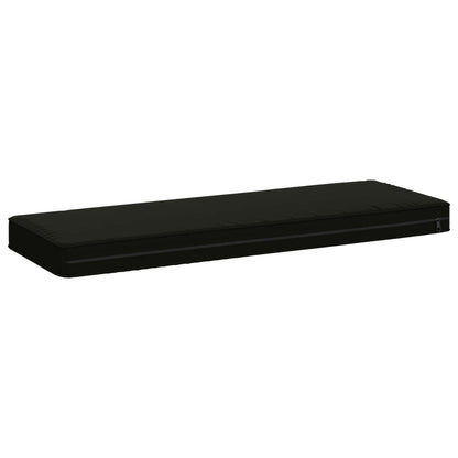 vidaXL 2-Piece Bench Cushions VUGHT 2 pcs 100% Polyester Black
