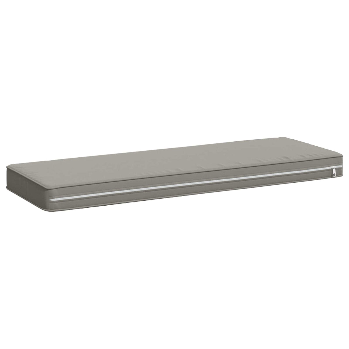 vidaXL 2-Piece Bench Cushions VUGHT 2 pcs 100% Polyester Grey