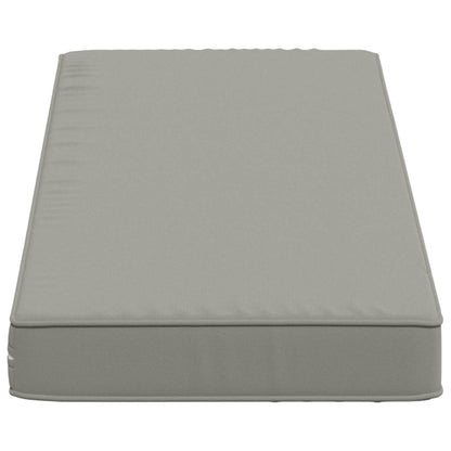 vidaXL 2-Piece Bench Cushions VUGHT 2 pcs 100% Polyester Grey