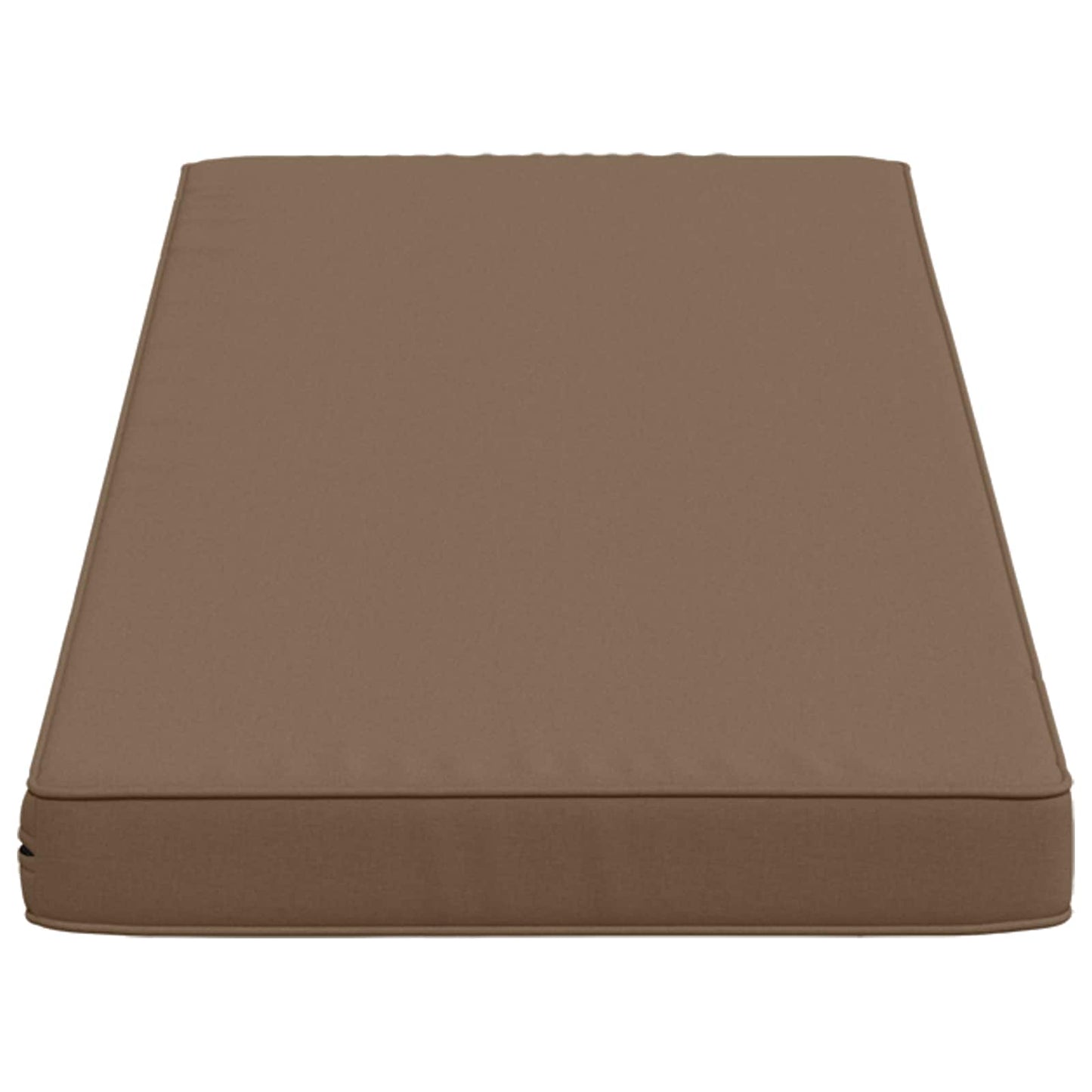 vidaXL 1-Piece Bench Cushion VUGHT 100% Polyester Taupe