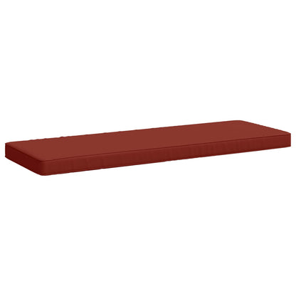 vidaXL 2-Piece Bench Cushions VUGHT 2 pcs 100% Polyester Red