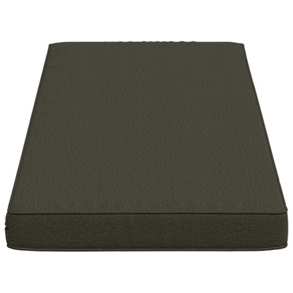 vidaXL 2-Piece Bench Cushions VUGHT 2 pcs 100% Polyester Anthracite