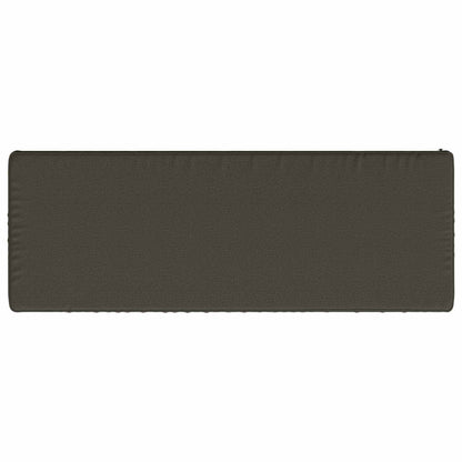 vidaXL 2-Piece Bench Cushions VUGHT 2 pcs 100% Polyester Anthracite