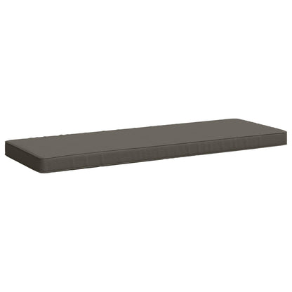vidaXL 2-Piece Bench Cushions VUGHT 2 pcs 100% Polyester Grey