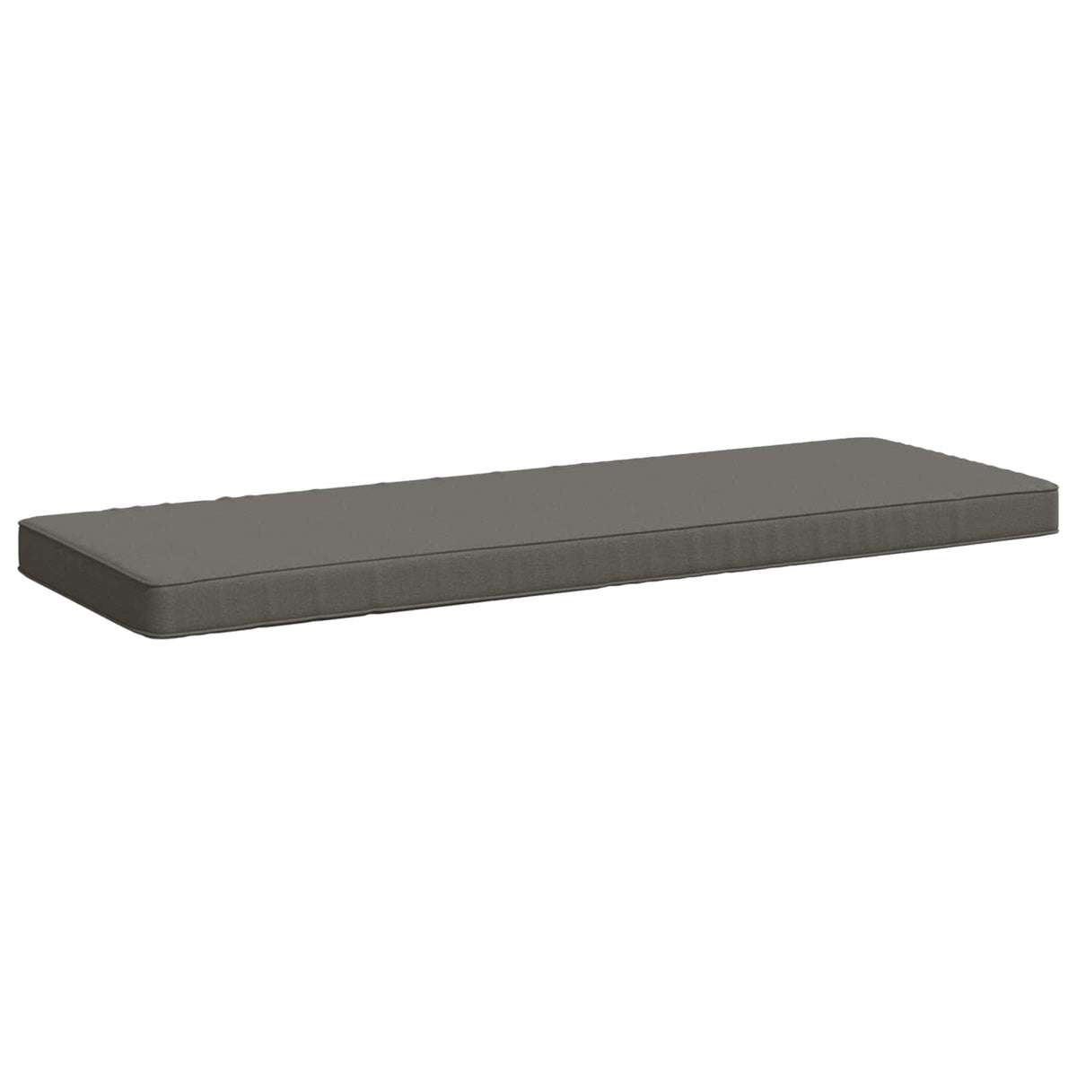 vidaXL 2-Piece Bench Cushions VUGHT 2 pcs 100% Polyester Grey