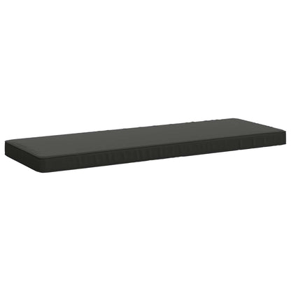 vidaXL 1-Piece Bench Cushion VUGHT 100% Polyester Anthracite