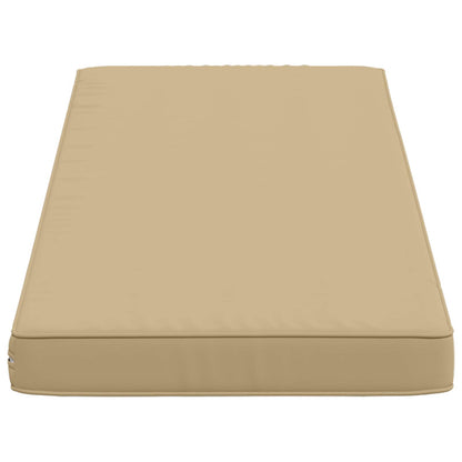 vidaXL 2-Piece Bench Cushions VUGHT 2 pcs 100% Polyester Beige
