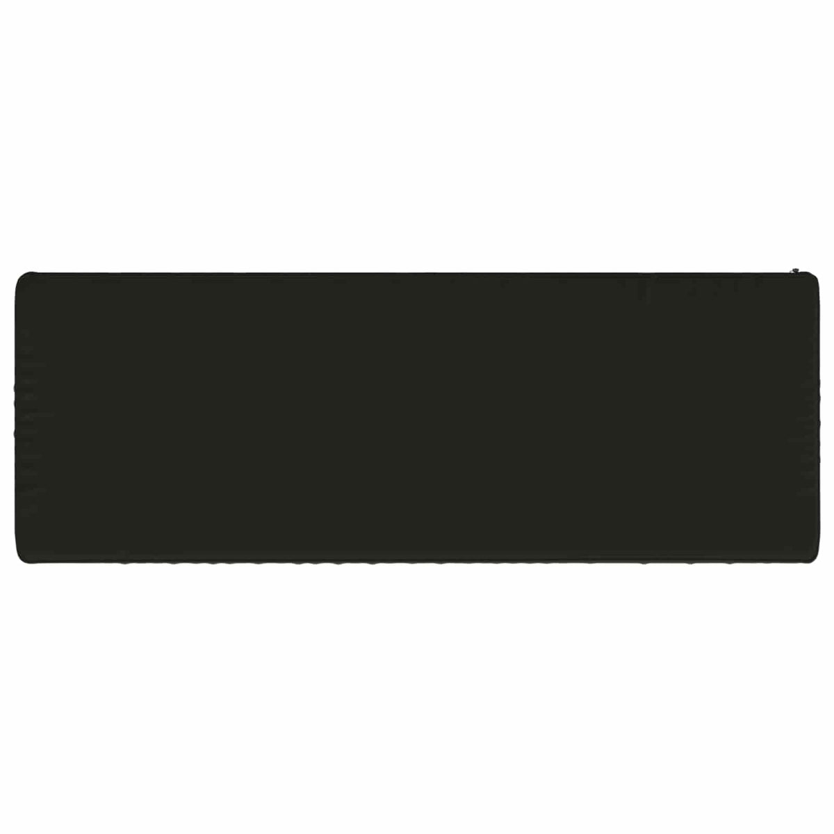 vidaXL 1-Piece Bench Cushion VUGHT 100% Polyester Black