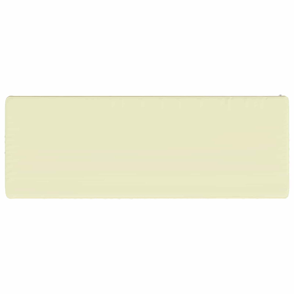 vidaXL 1-Piece Bench Cushion VUGHT 100% Polyester Cream