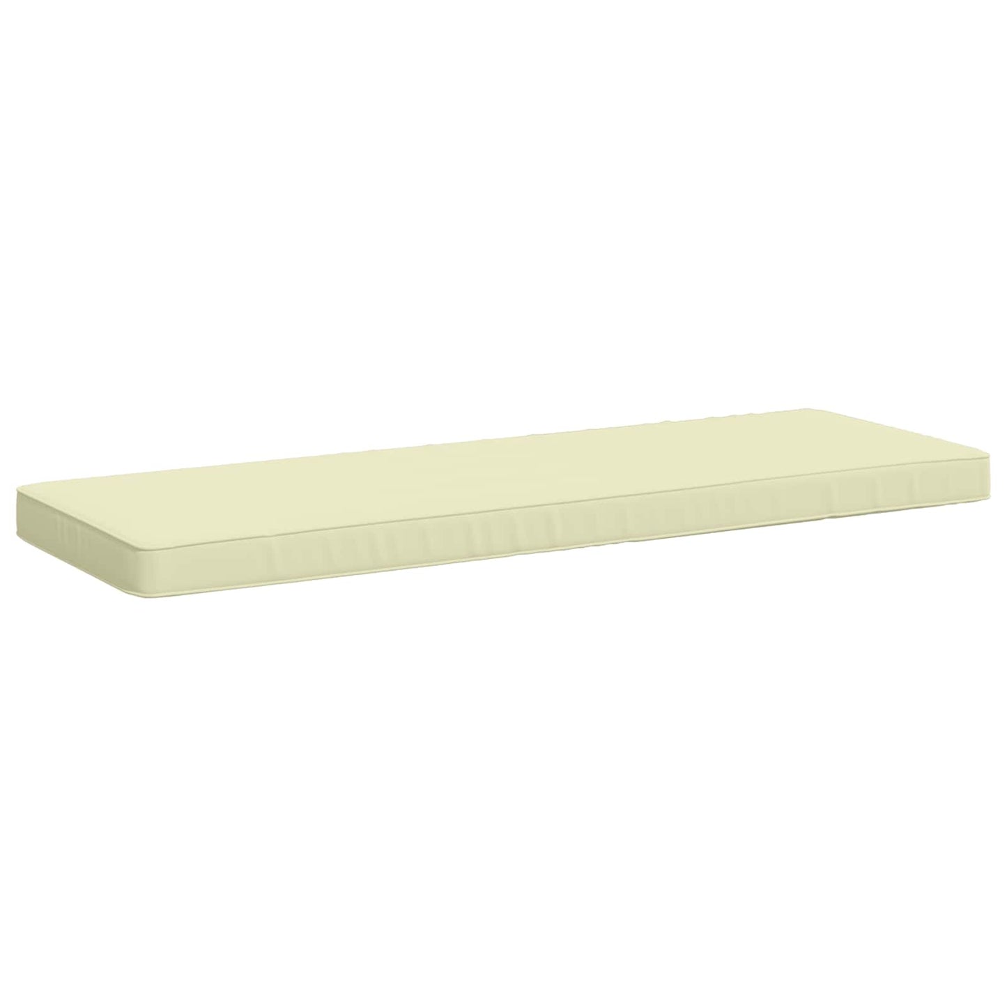 vidaXL 2-Piece Bench Cushions VUGHT 2 pcs 100% Polyester Cream