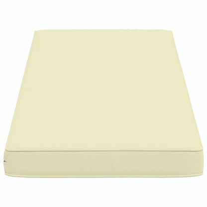 vidaXL 2-Piece Bench Cushions VUGHT 2 pcs 100% Polyester Cream