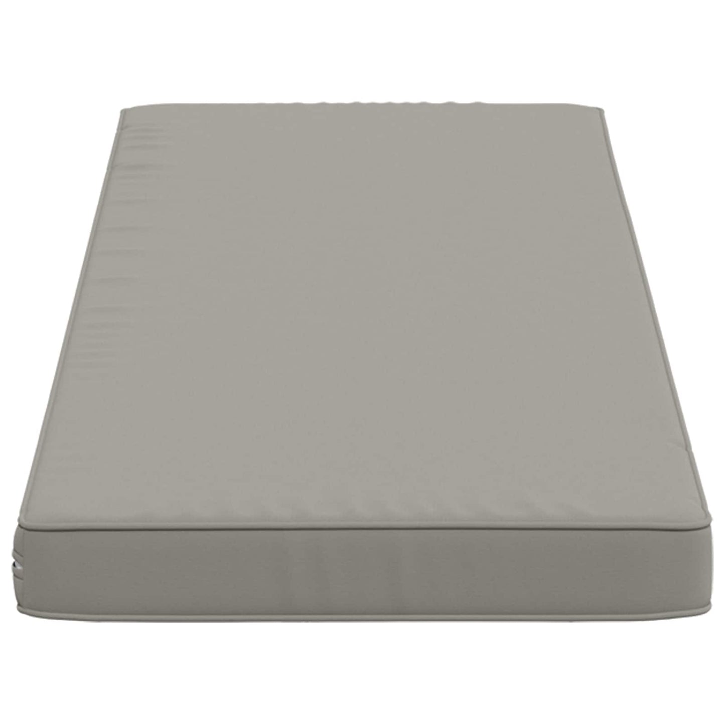 vidaXL 2-Piece Bench Cushions VUGHT 2 pcs 100% Polyester Grey