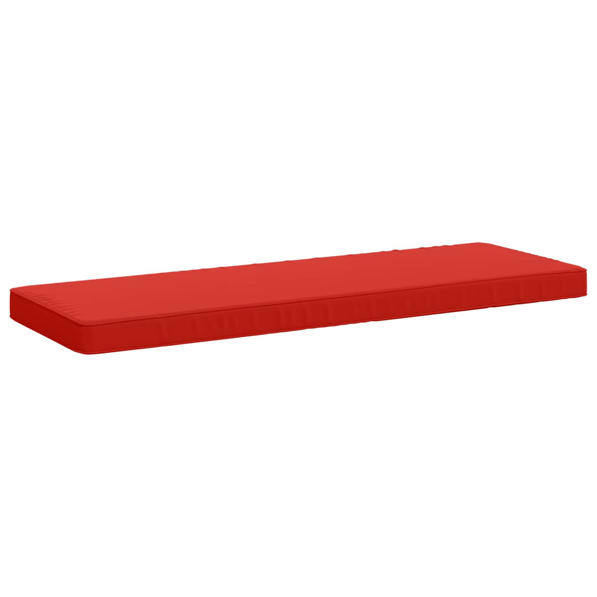 vidaXL 1-Piece Bench Cushion VUGHT 100% Polyester Red 100 x 40 x 5 cm