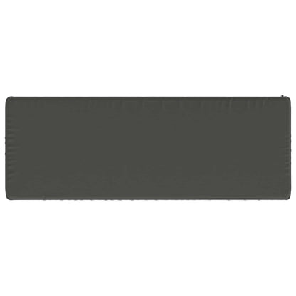 vidaXL 1-Piece Bench Cushion VUGHT 100% Polyester Anthracite