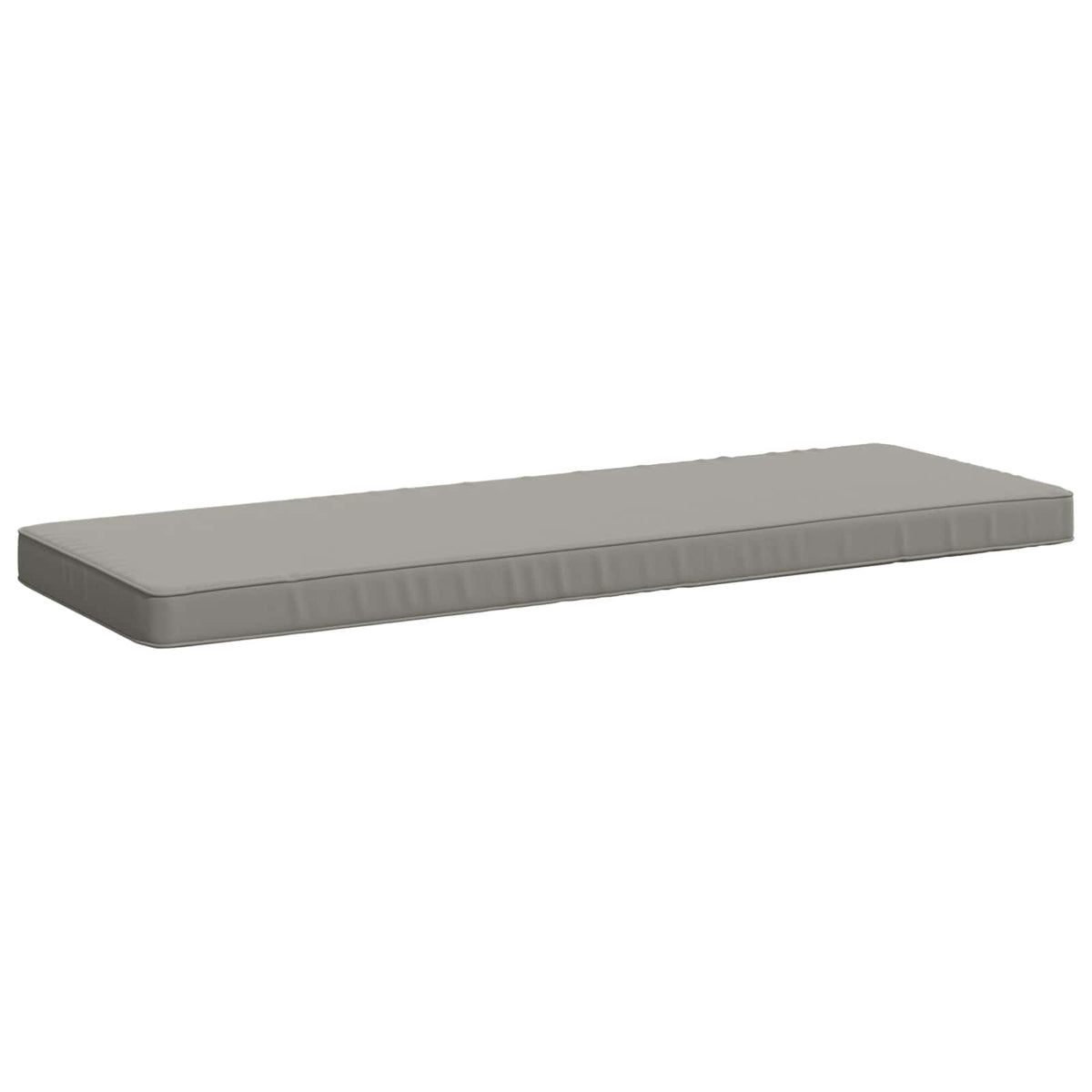 vidaXL 2-Piece Bench Cushions VUGHT 2 pcs 100% Polyester Grey