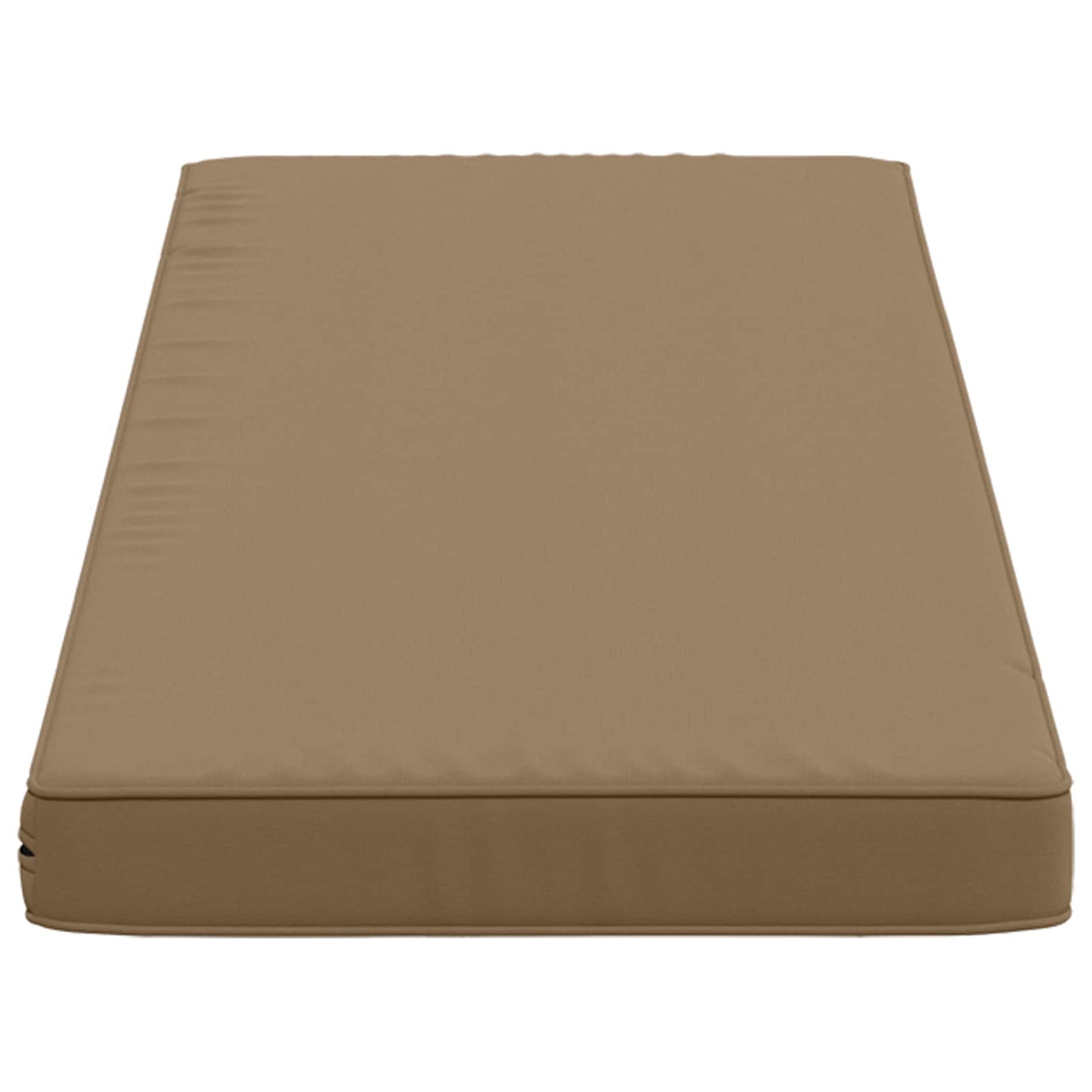 vidaXL 2-Piece Bench Cushions VUGHT 2 pcs 100% Polyester Taupe
