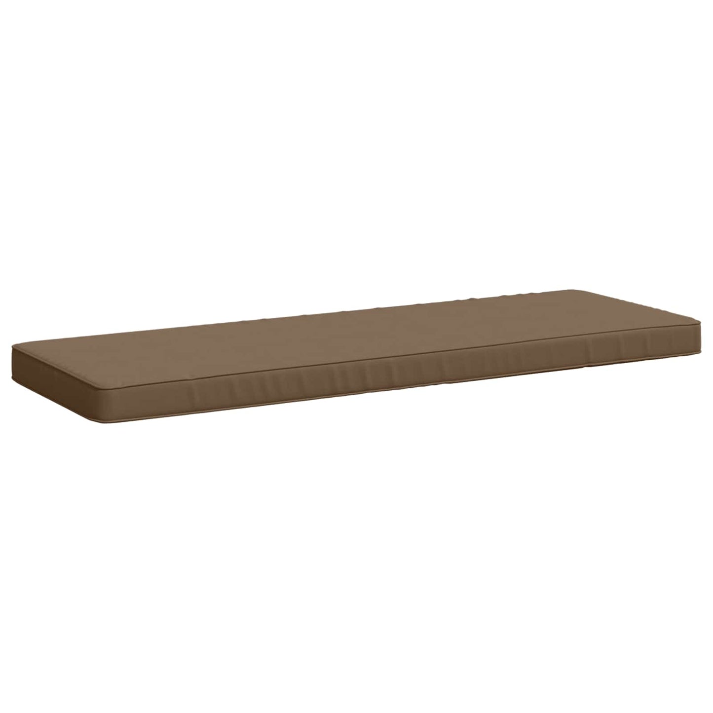vidaXL 1-Piece Bench Cushion VUGHT 100% Polyester Taupe