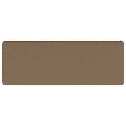 vidaXL 1-Piece Bench Cushion VUGHT 100% Polyester Taupe