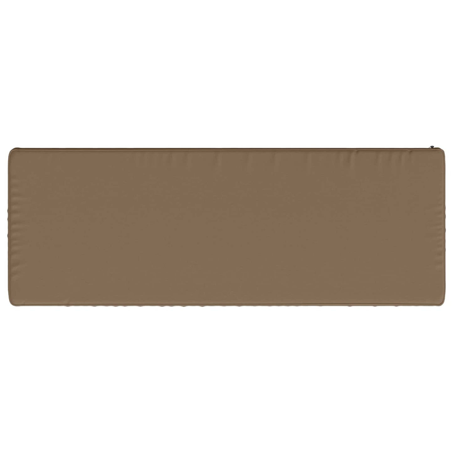 vidaXL 2-Piece Bench Cushions VUGHT 2 pcs 100% Polyester Taupe