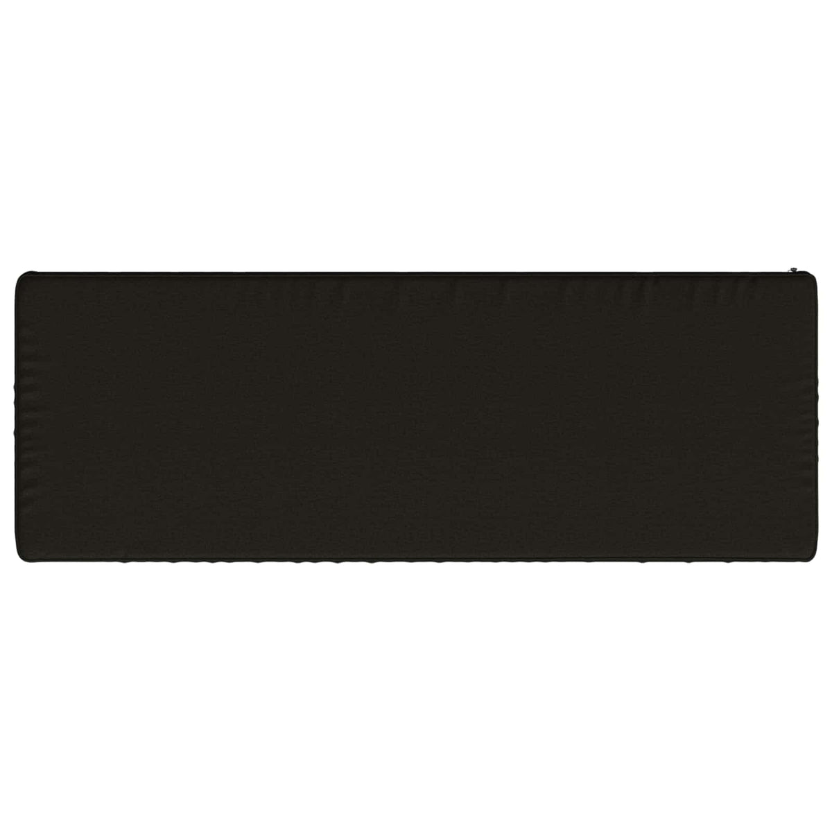 vidaXL 1-Piece Bench Cushion VUGHT 100% Polyester Black