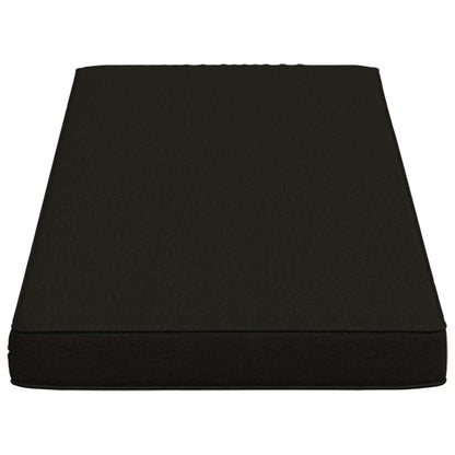 vidaXL 2-Piece Bench Cushions VUGHT 2 pcs 100% Polyester Black