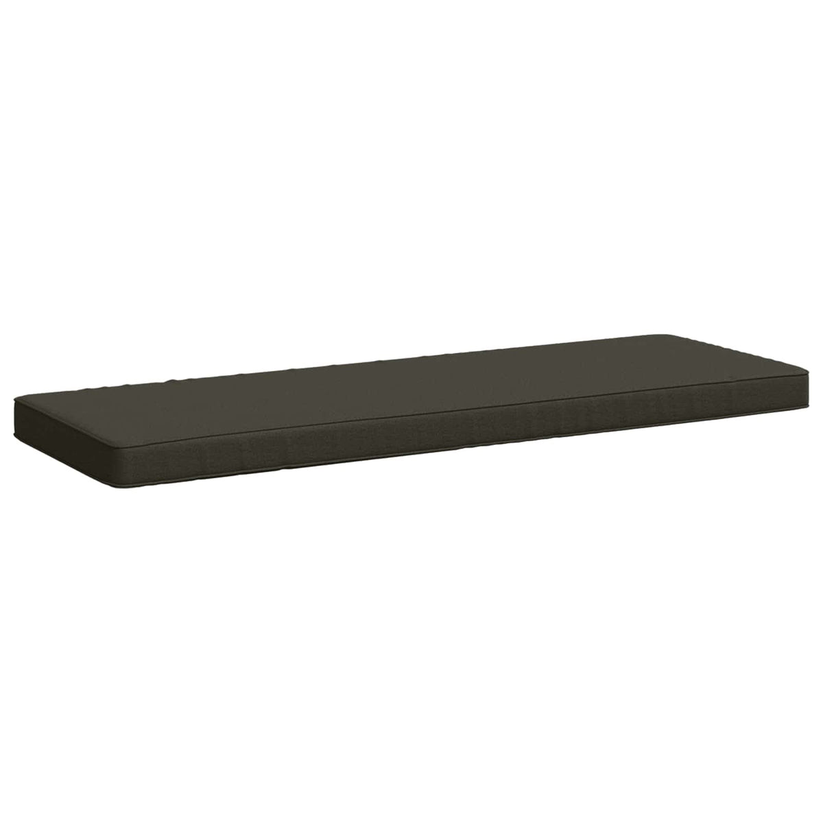 vidaXL 1-Piece Bench Cushion VUGHT 100% Polyester Anthracite