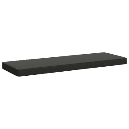 vidaXL 1-Piece Bench Cushion VUGHT 100% Polyester Anthracite