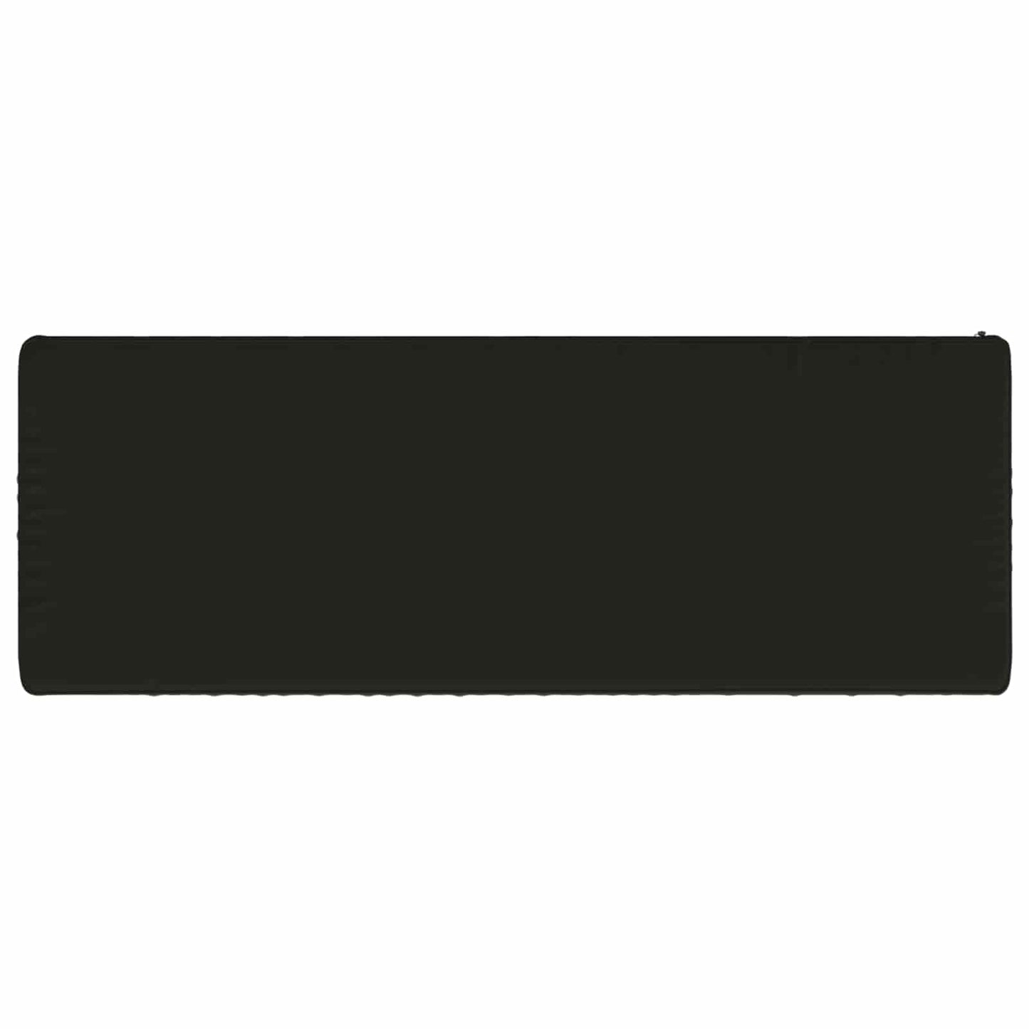 vidaXL 1-Piece Bench Cushion VUGHT 100% Polyester Black