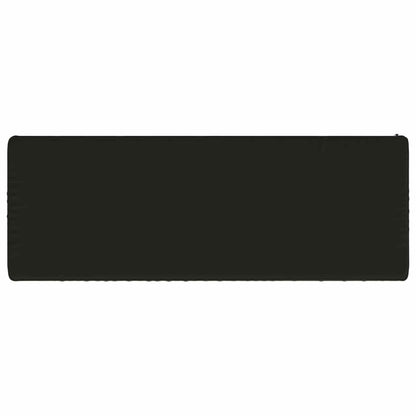 vidaXL 1-Piece Bench Cushion VUGHT 100% Polyester Black