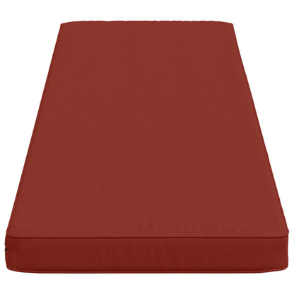 vidaXL 2-Piece Bench Cushions VUGHT 2 pcs 100% Polyester Red