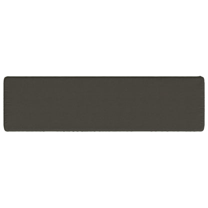 vidaXL 2-Piece Bench Cushions VUGHT 2 pcs 100% Polyester Anthracite