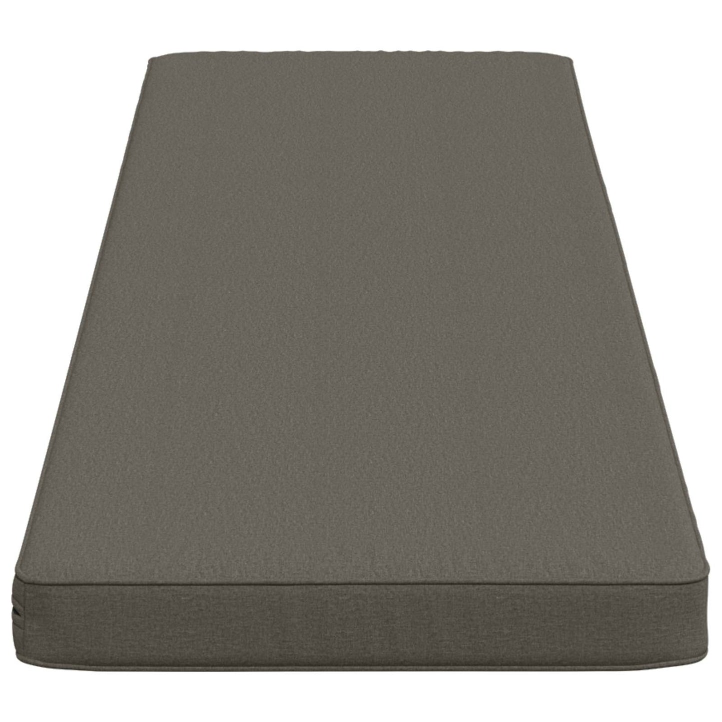 vidaXL 1-Piece Bench Cushion VUGHT 100% Polyester Grey 140 x 40 x 5 cm