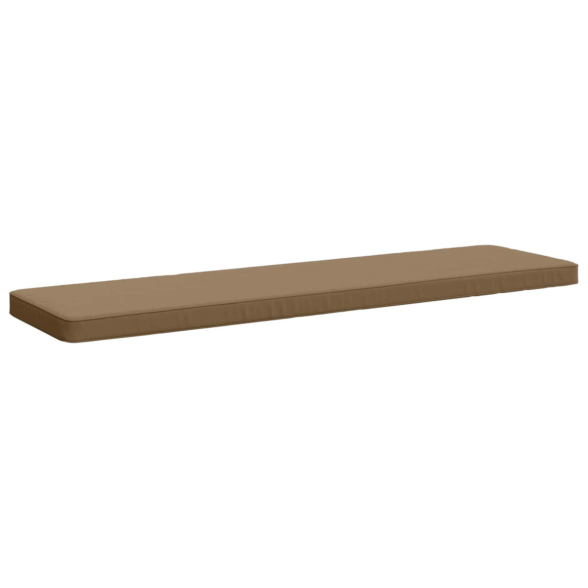 vidaXL 1-Piece Bench Cushion VUGHT 100% Polyester Taupe