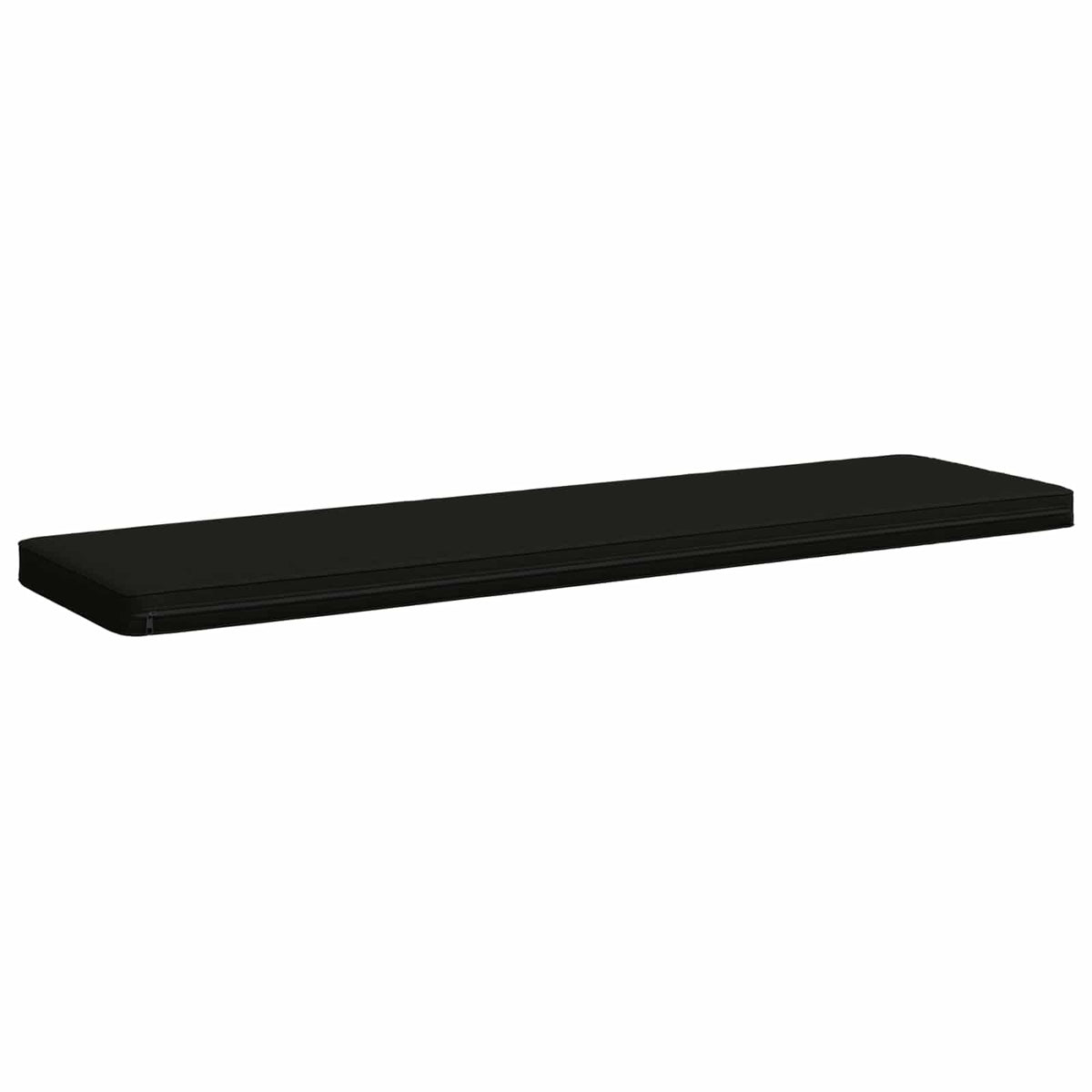 vidaXL 2-Piece Bench Cushions VUGHT 2 pcs 100% Polyester Black