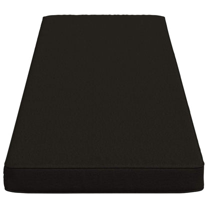 vidaXL 2-Piece Bench Cushions VUGHT 2 pcs 100% Polyester Black