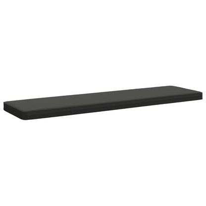 vidaXL 2-Piece Bench Cushions VUGHT 2 pcs 100% Polyester Anthracite