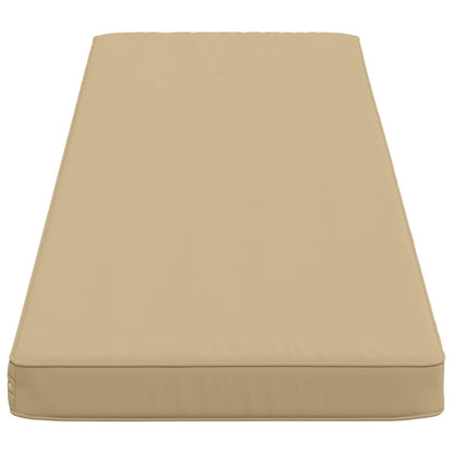 vidaXL 1-Piece Bench Cushion VUGHT 100% Polyester Beige