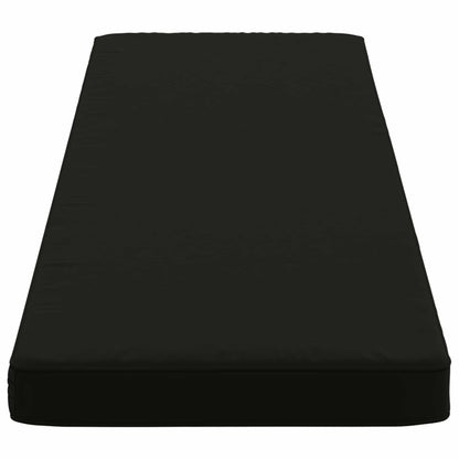 vidaXL 1-Piece Bench Cushion VUGHT 100% Polyester Black